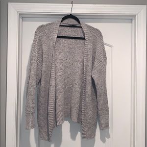 Grey Knit Cardigan